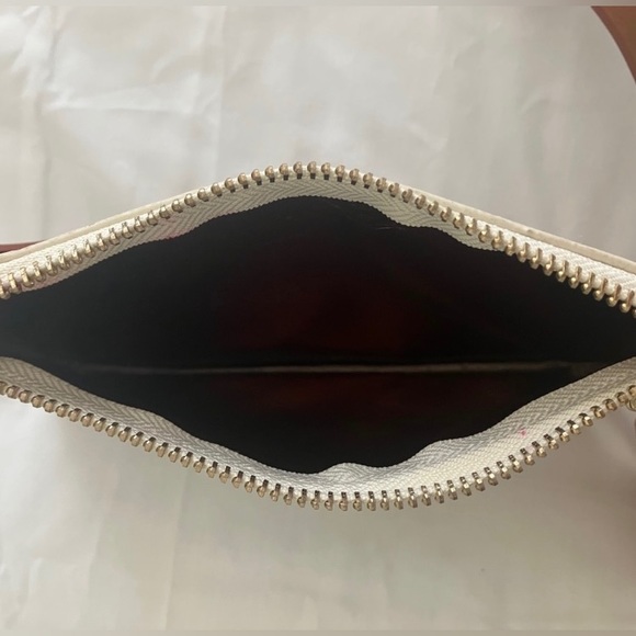 Michael Kors Monogram Vanilla Pouchette - Picture 7 of 8